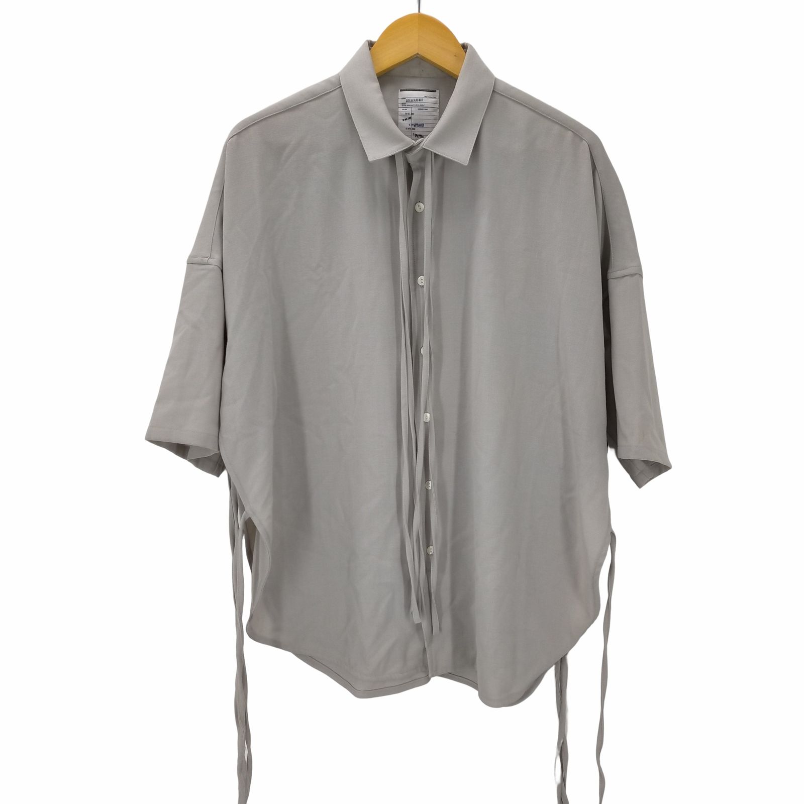 シャリーフ SHAREEF SIDE SLIT S/S SHIRTS メンズ JPN：2 - 古着買取