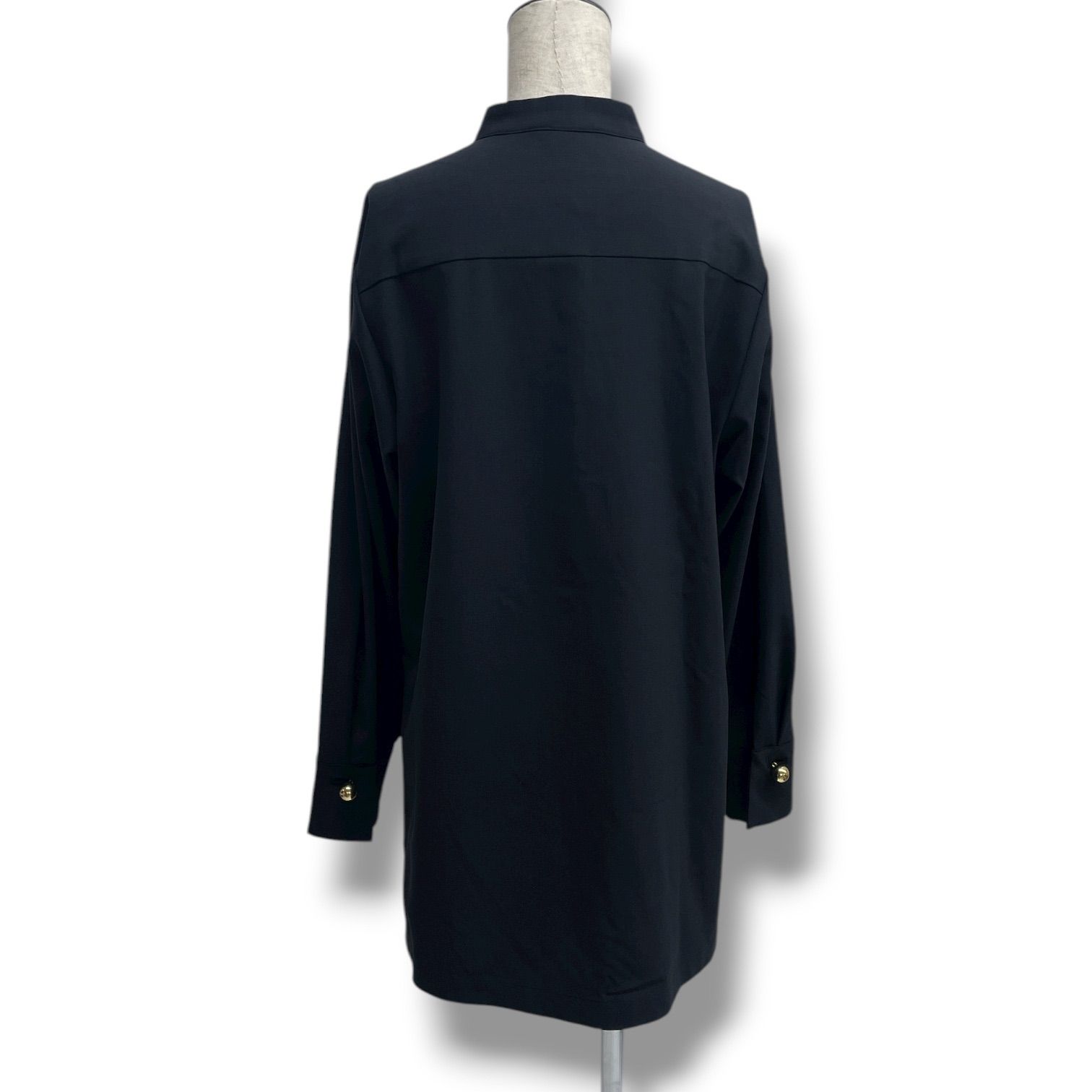 Curensology カレンソロジー スフィアボタンブラウス 長袖シャツ