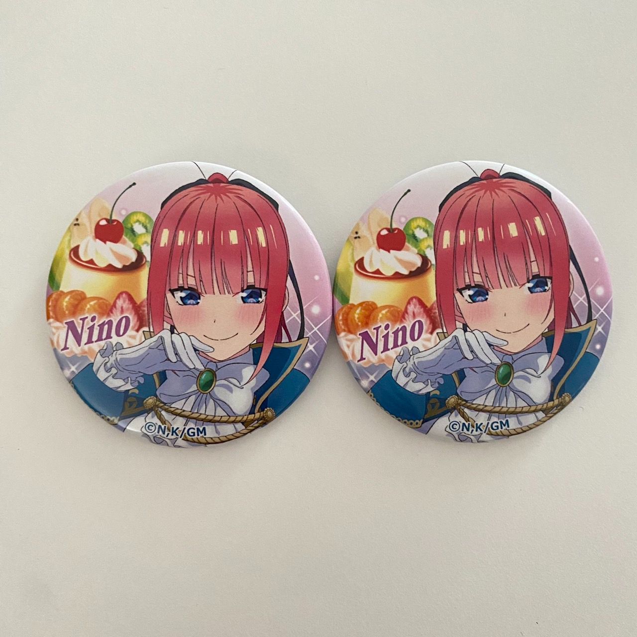 五等分の花嫁　缶バッジ　Anisugar White Princes 中野二乃 五等分の花嫁 缶バッジ Anisugar White Princes 中野二乃 - メルカリ