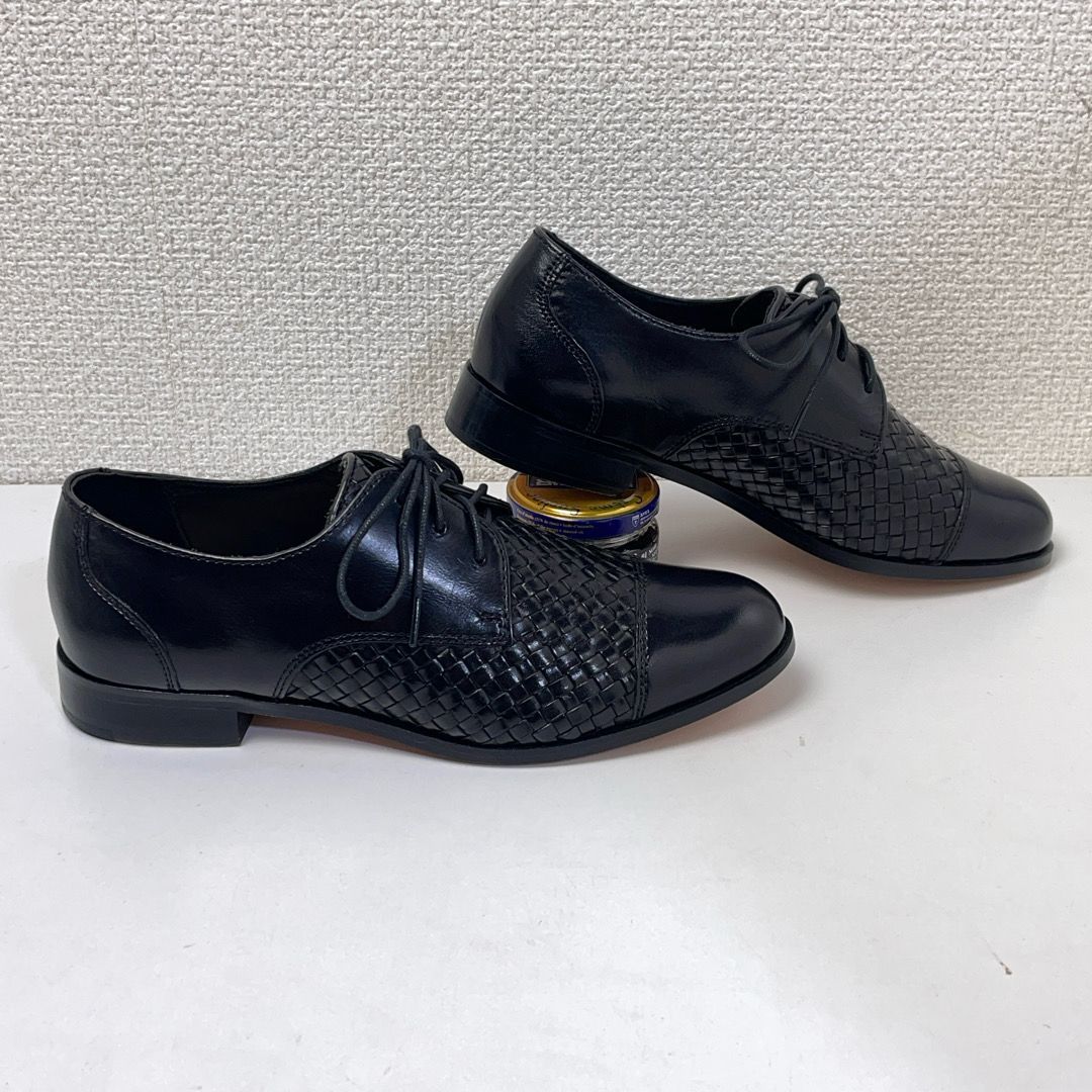 コールハーン ジャガー グランド ウィーブ オックスフォード ブラック KIN-KAAI_COM