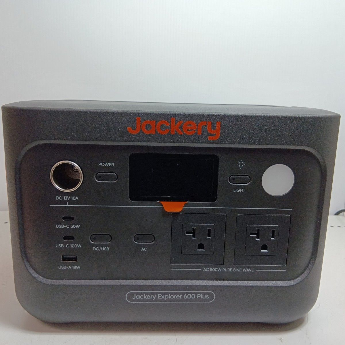 Jackery ポータブル電源 JE-600C オレンジ 程度A 本体のみ 800Ｗ
