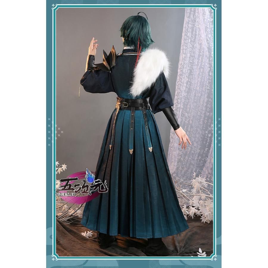 三分妄想 原神 コスプレ ショウ 飛魚服 派生服 同人服 ウィッグ 追加 ft 251774