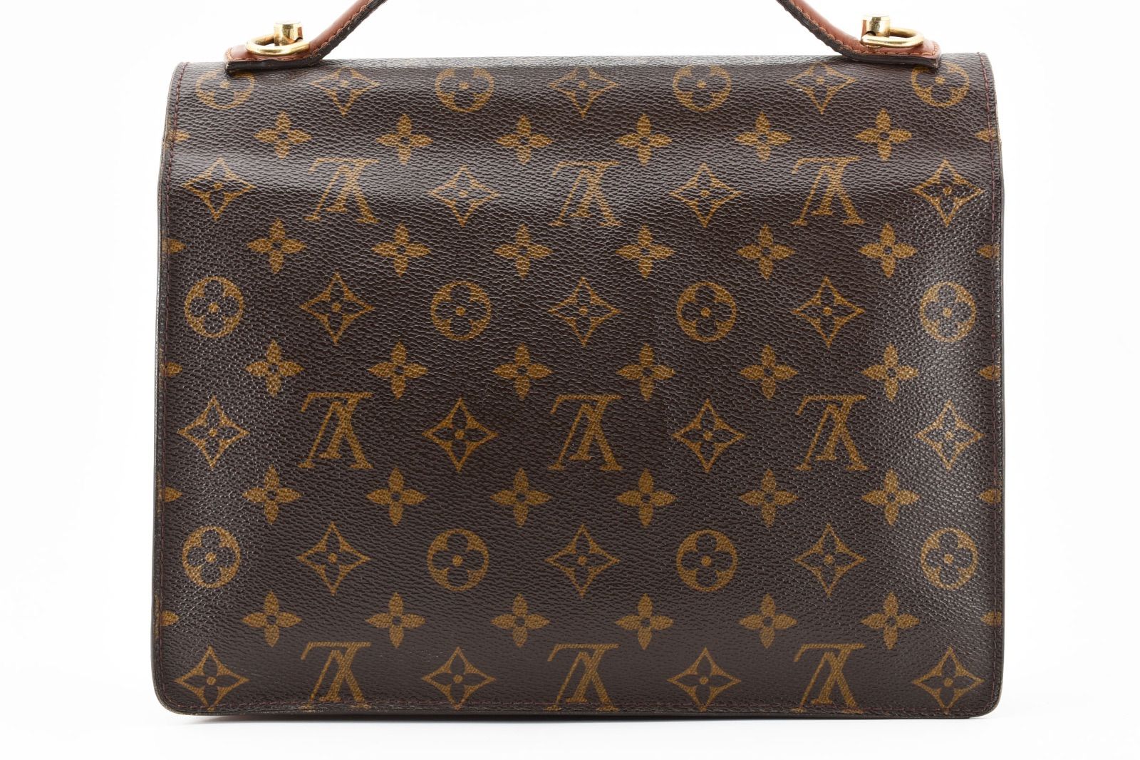 美品 ルイヴィトン モンソー モノグラム ビジネスバッグ 24010502 