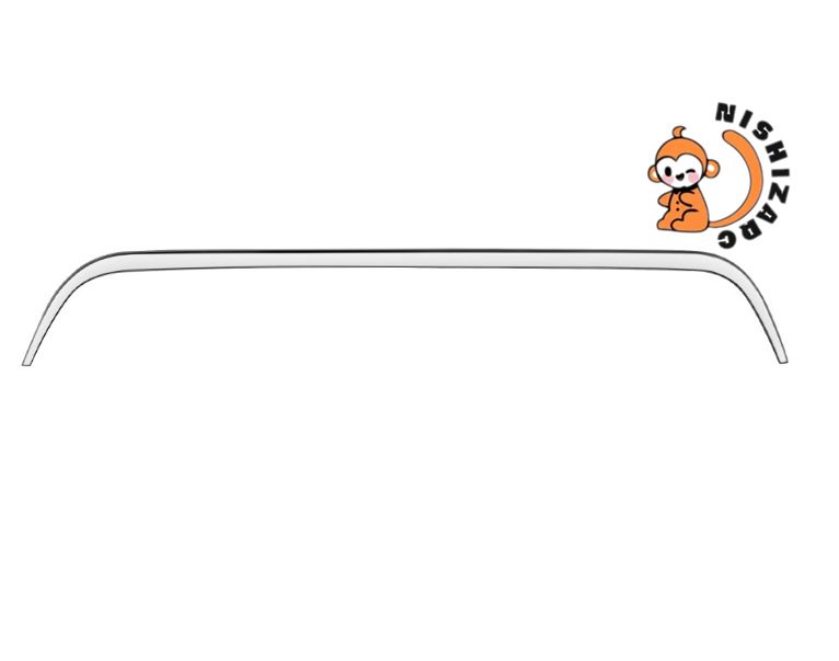 マツダ CX-60 2025 年モデル ステンレス製リアナンバーモール MAZDA トランクリッドナンバーデコレーションモール