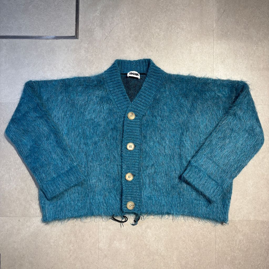 MAGLIANO マリアーノ 20AW HAIRY CARDIGAN モヘアカーディガン ブルー