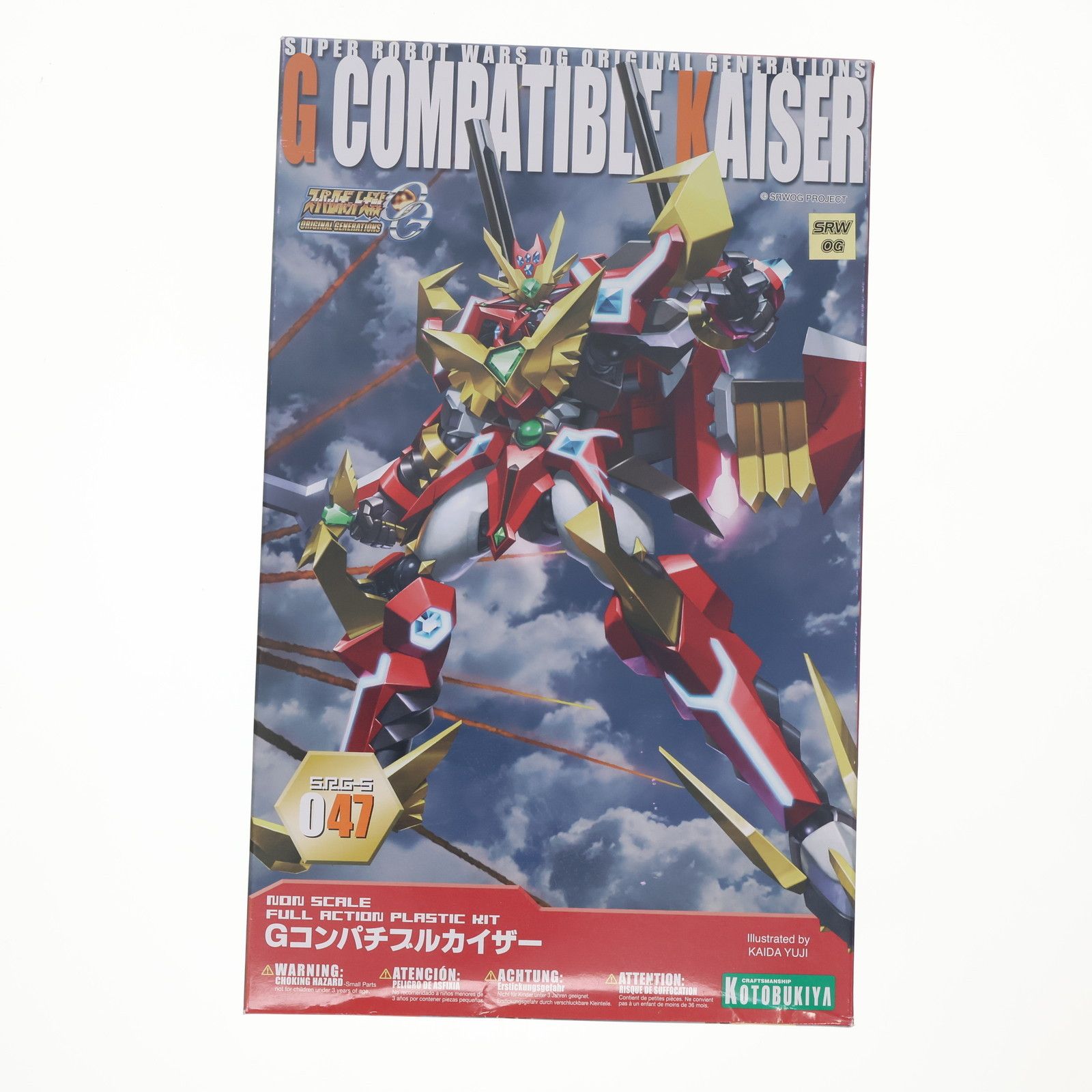 SUPER - (再販) S.R.G-S Gコンパチブルカイザー スーパーロボット大戦OG プラモデル(KP165) コトブキヤ S.R.G-S スーパーロボット大戦OG Gコンパチブルカイザー