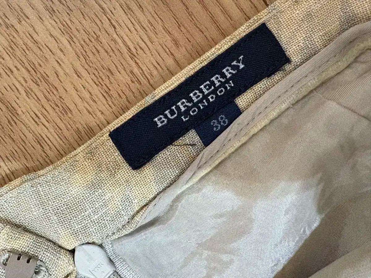BURBERRY バーバリー リネン スカート ロンドン GULLKHAN_COM