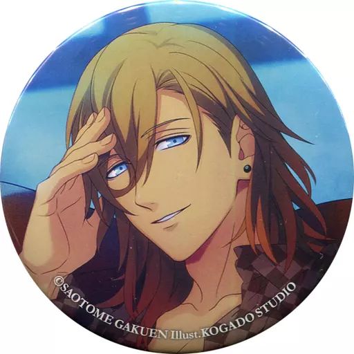 うたプリ SV Q-pot 缶バッジ 神宮寺レン 中古】バッジ・ピンズ(キャラクター) 神宮寺レン(Fall in love ver