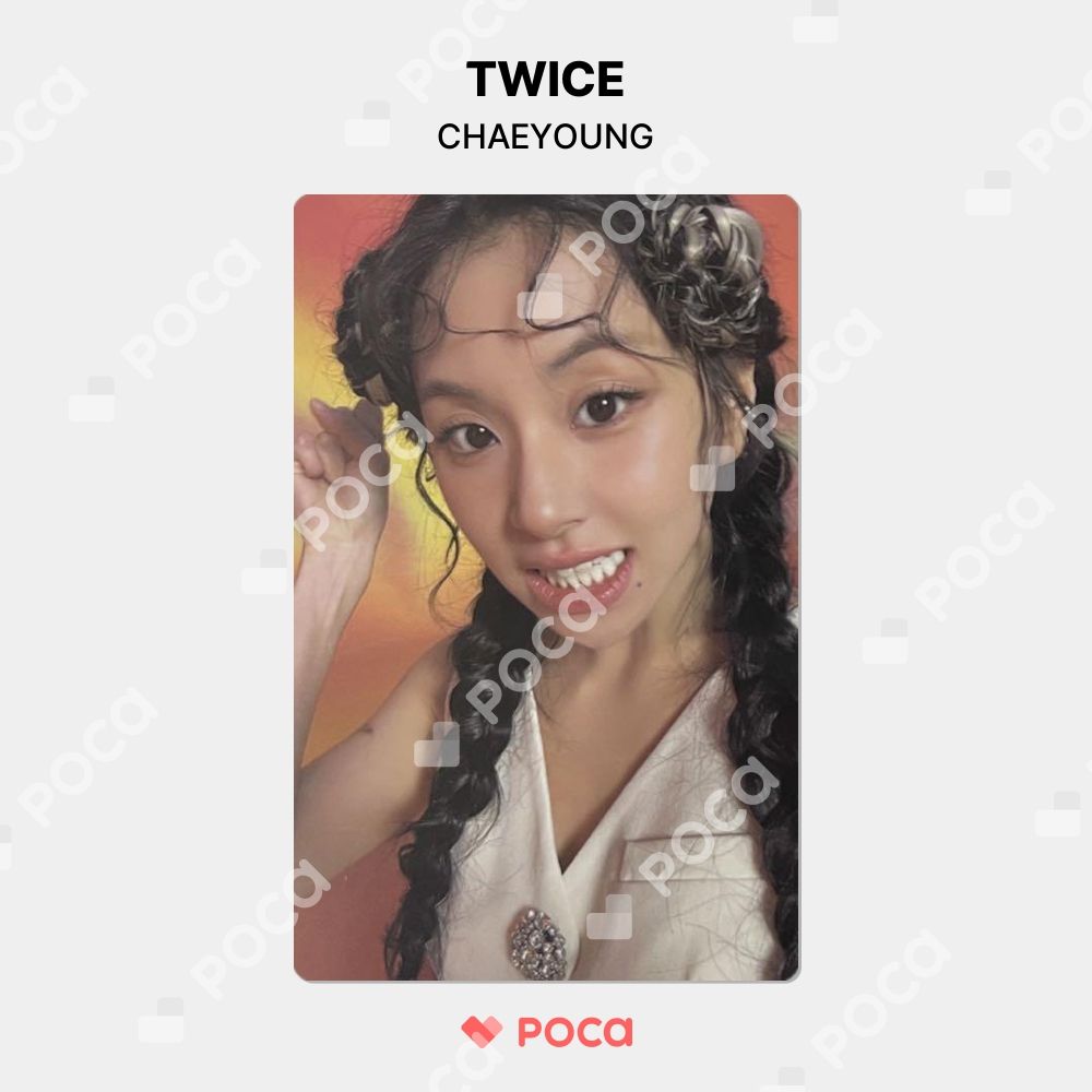 TWICE チェヨン トレカ With YOU-th 公式 トレカ - メルカリ