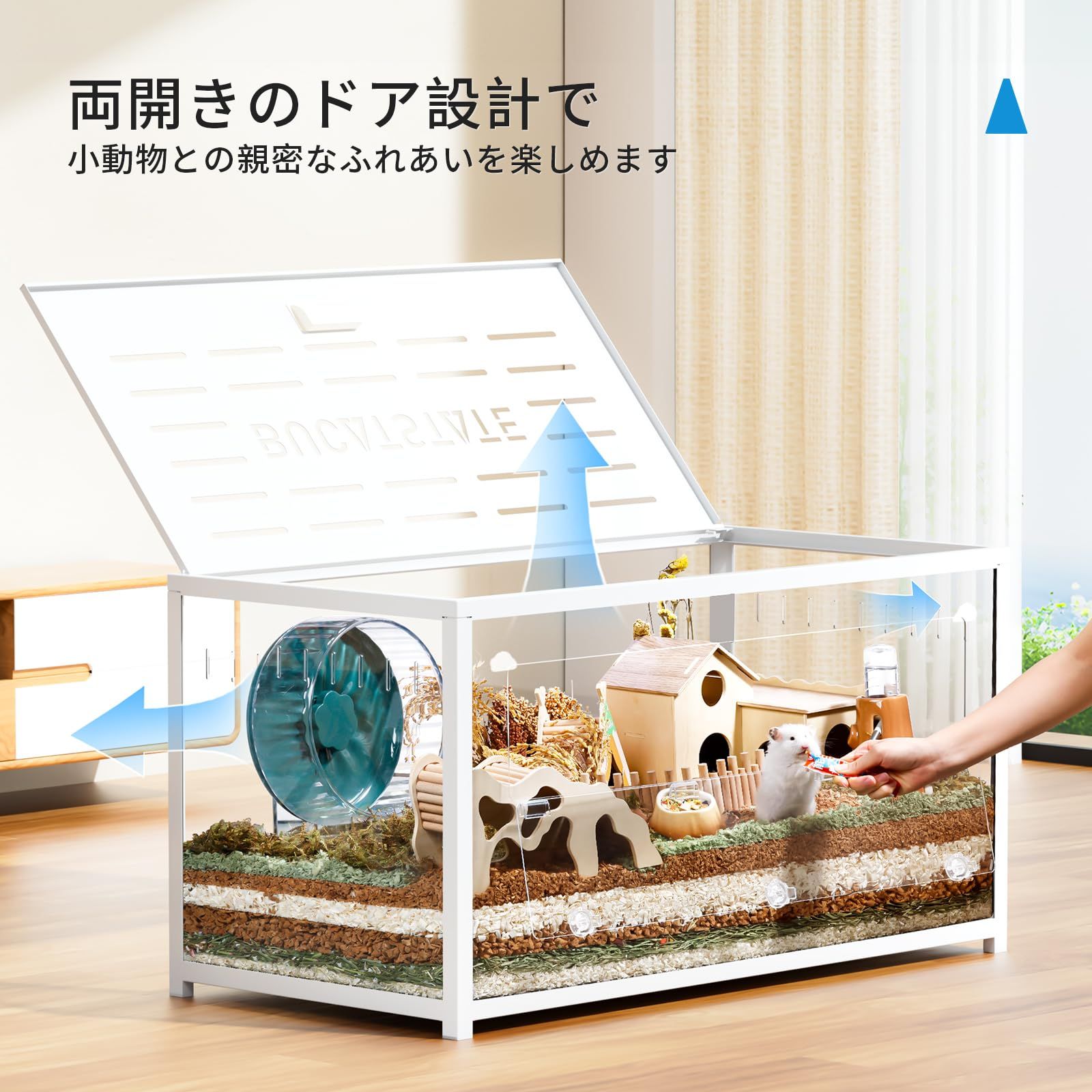 アクリルケージ 360度 小動物 鳥 モモンガ バードケージ アクリルルーム 訳あり！アクリルケージ 360度 小動物 鳥 モモンガ バードケージ