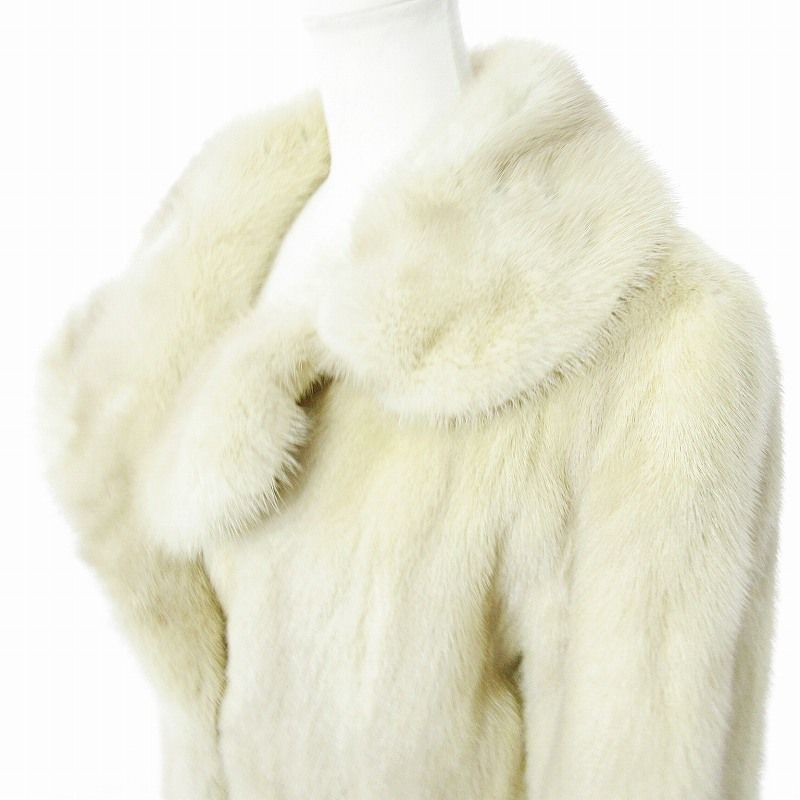 SAGA MINK ホワイトファーコート SAGA MINK ホワイトファーコート SAGA MINK ホワイトファーコート 2025