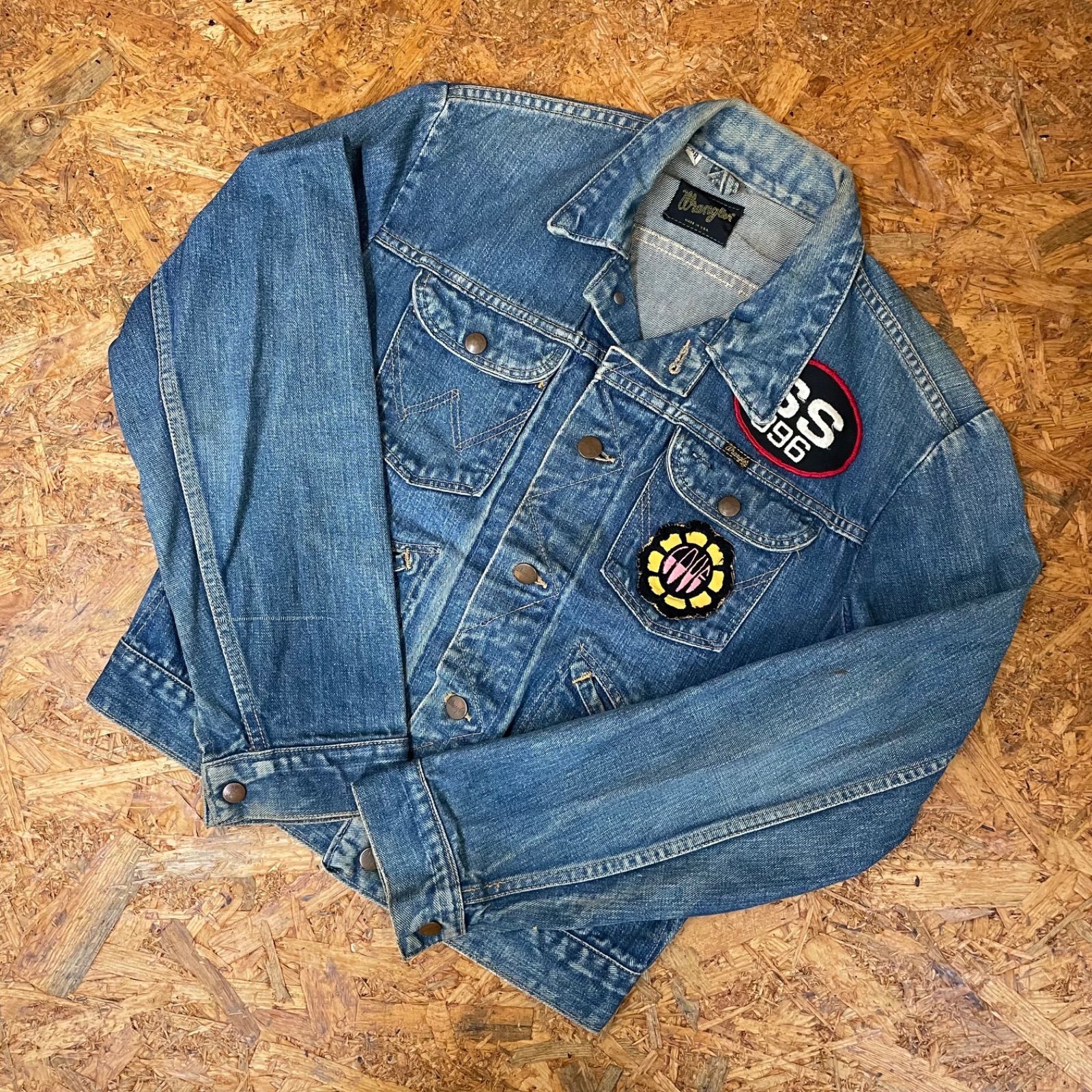 ラングラー　USA製　デニムジャケット　38 Wrangler ラングラー WRANGLER デニムジャケット US企画 RUGGED