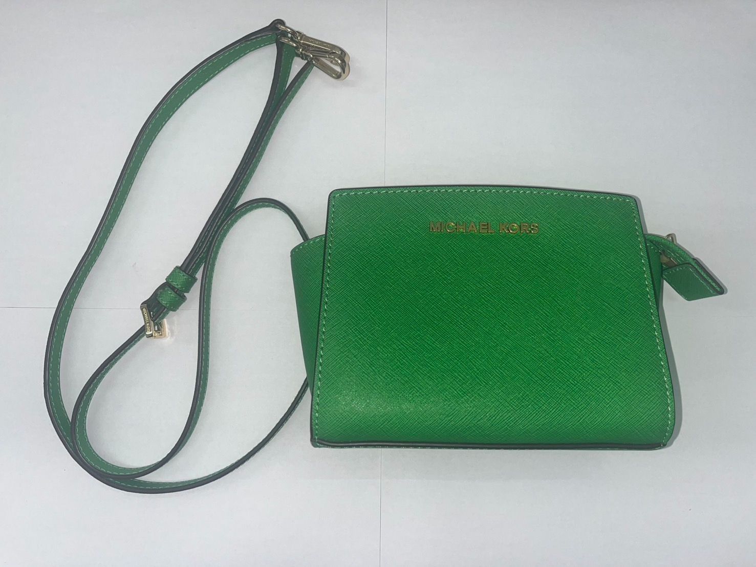 MICHAEL KORS グリーンショルダーバッグ MICHAEL KORS（マイケルコース 