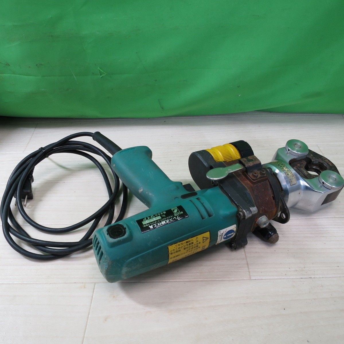 送料無料] ☆ダイア ベンカン プレス式 締付 工具 モルコ CUプレス