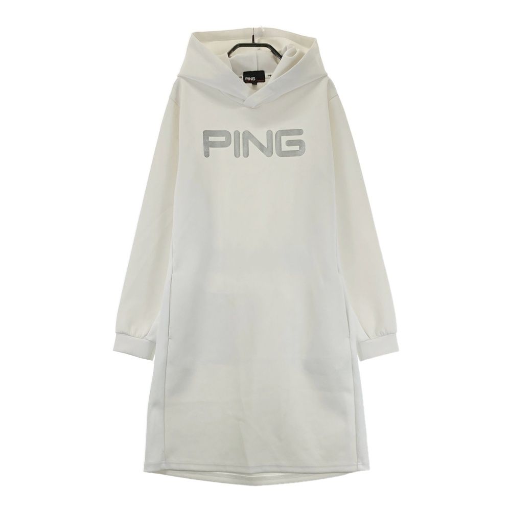 ピン PING ダンボールニットワンピース 大きいサイズ ダンボールニットハーフジップワンピース 通販