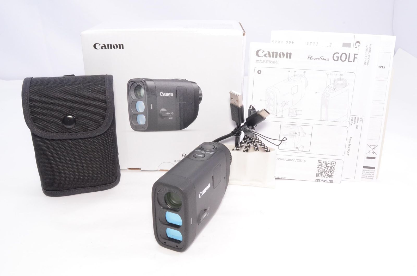 ほぼ♥ Canon キャノン PowerShot GOLF ゴルフ用レーザー距離計 撮影機能付き