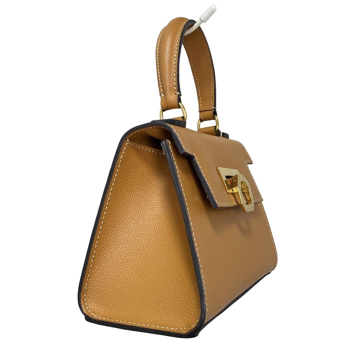 CARBOTTI ☆Bellina ブラウン ハンドバッグ Bellina leather handbag - Tan - Carbotti