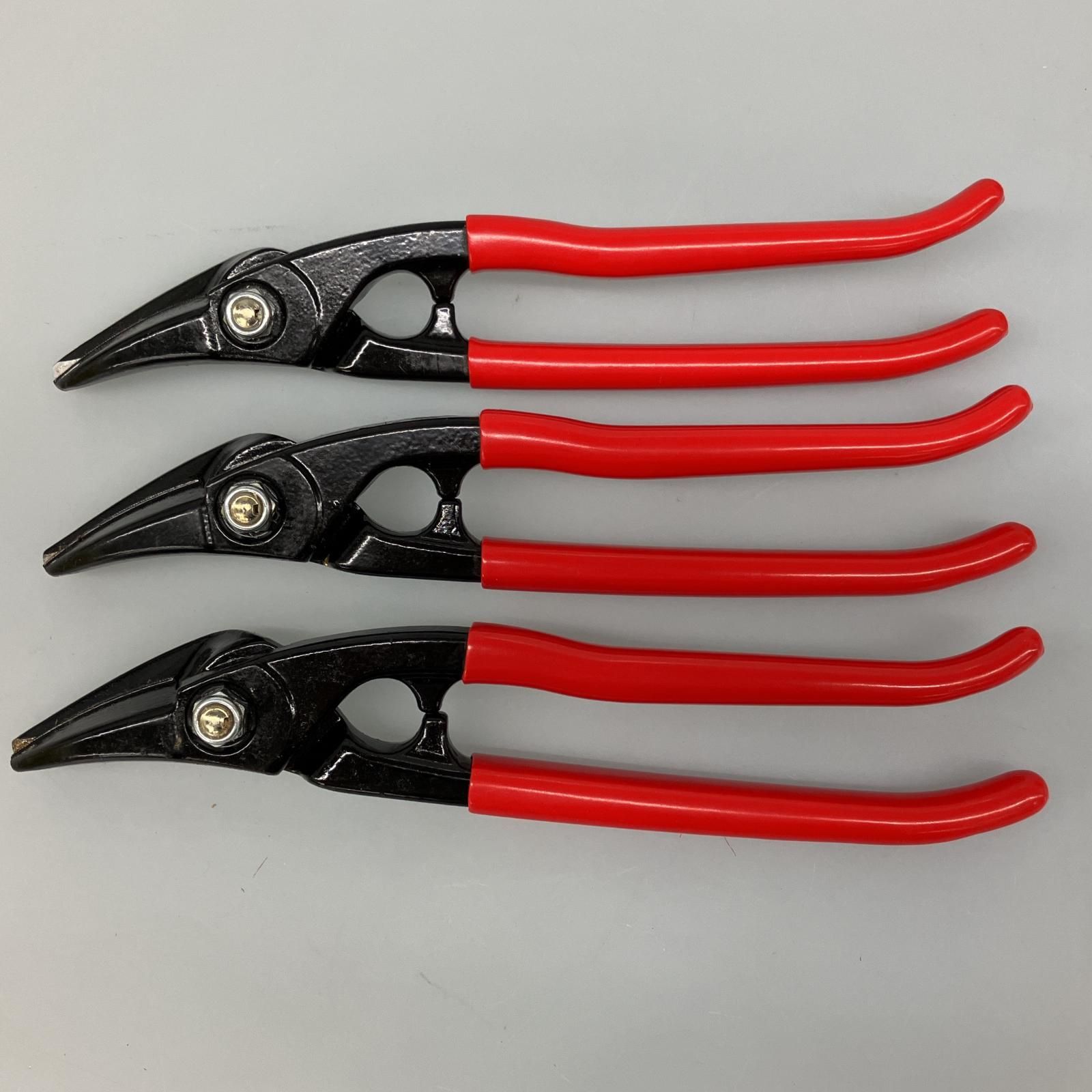 BAHCO バーコ 板金はさみ左勝手 3個セット 584D