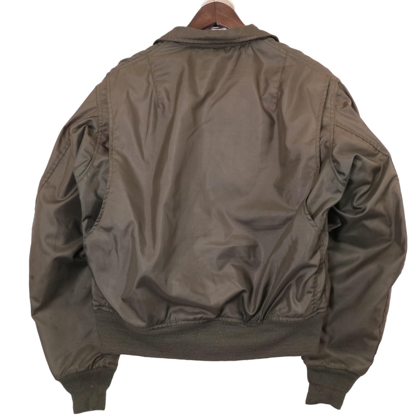 米軍CWU-36P 実物80's large フライトジャケット