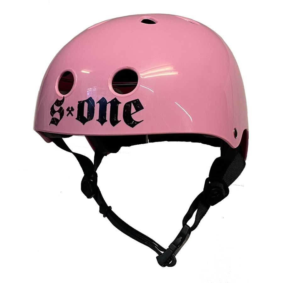 【XLサイズ】S-ONE S1 Helmet Co.(エスワン) DAMAGER(NOT CPSC) ヘルメット (BUBBLE GUM PINK)【スケートボード/スケボー/SKATEBOARD】