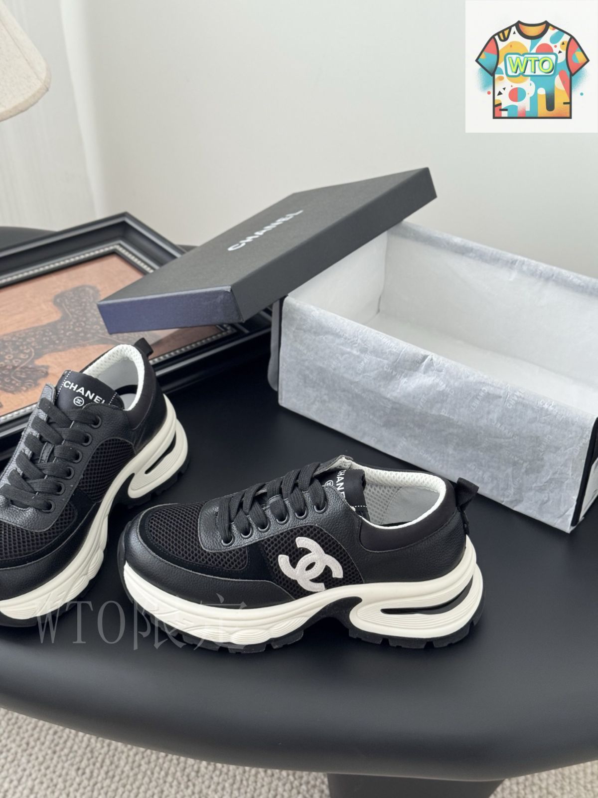 キルティングがおしゃれな♪【CHANEL】25C スニーカー org.jpg