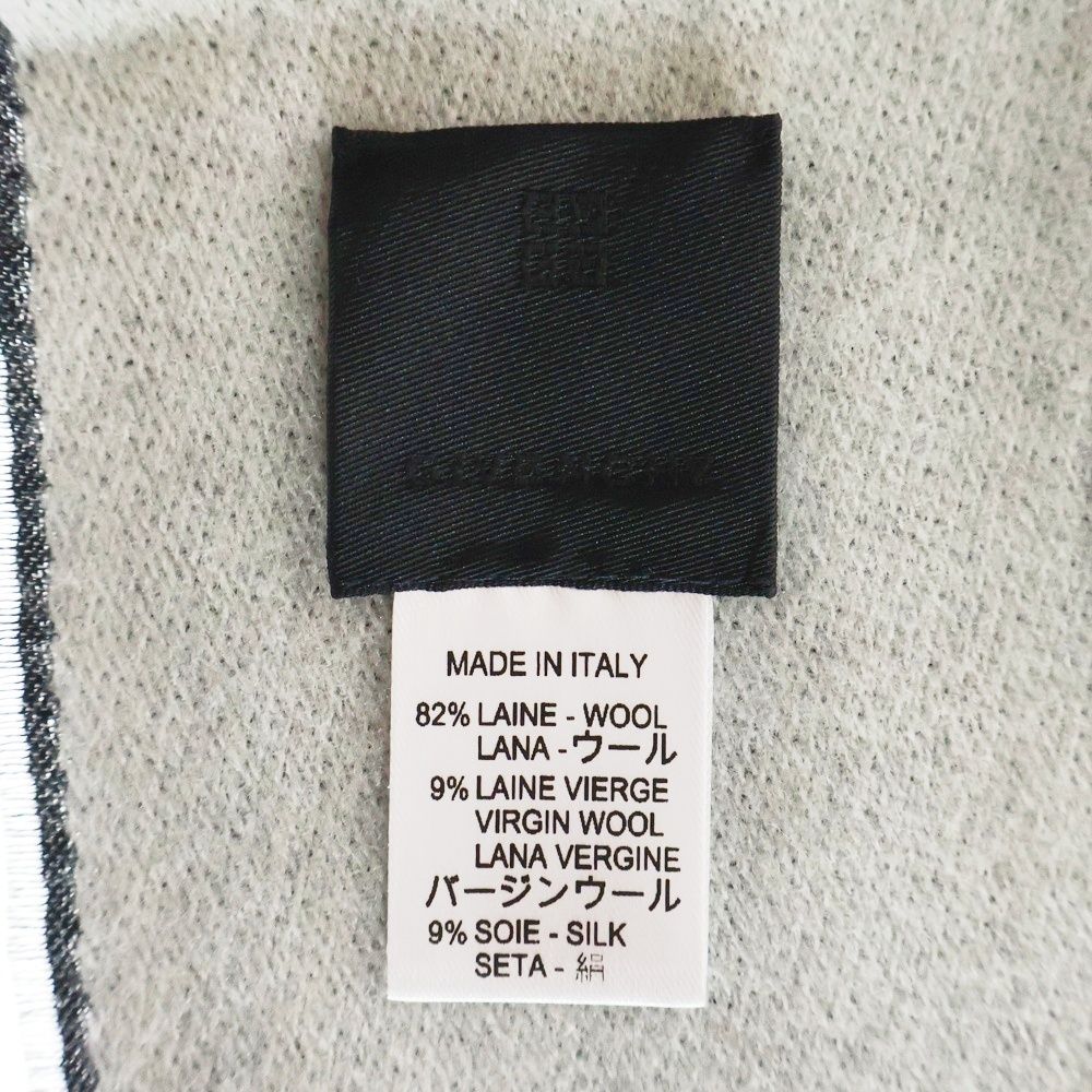 GIVENCHY (ジバンシィ) 4Gロゴ シルク混 ウール マフラー