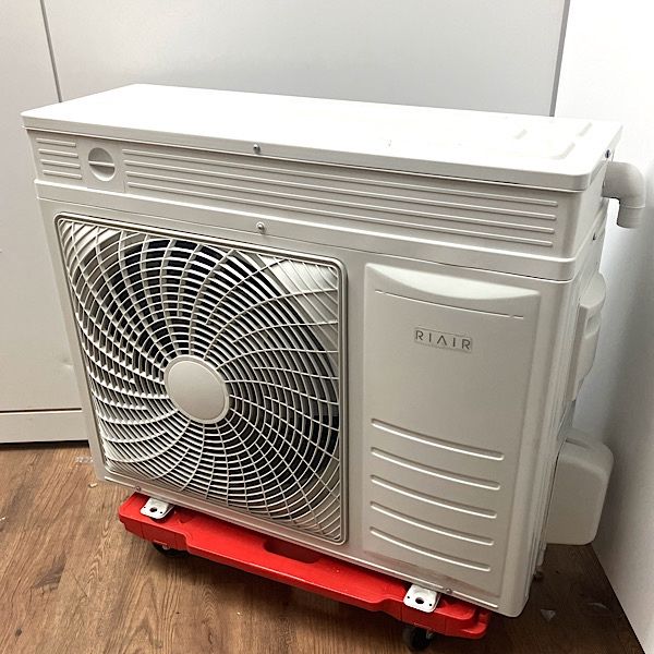 【中古】ヤマダオリジナルRIAIR エアコン14畳用2021年製）室内機・室外機 6年保証付】リエア エアコン 14畳 冷暖房中に換気 猛暑に強い
