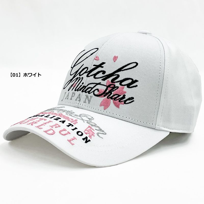 カラー選択可】 GOTCHA GOLF ガッチャゴルフ 2025 キャップ 抗菌
