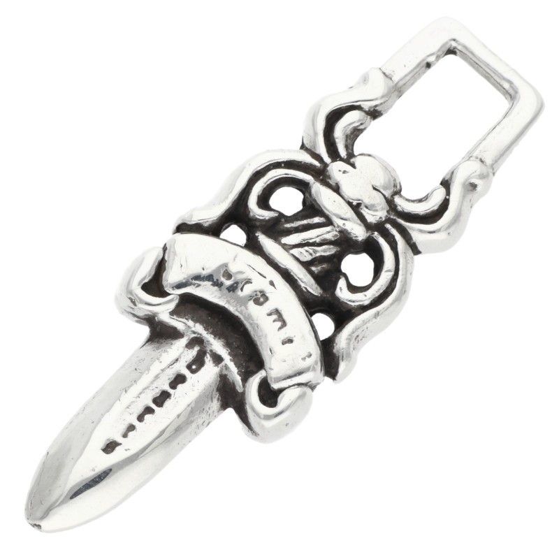 クロムハーツ #5DAGGER ZIP1/#5ダガーチャーム シルバー