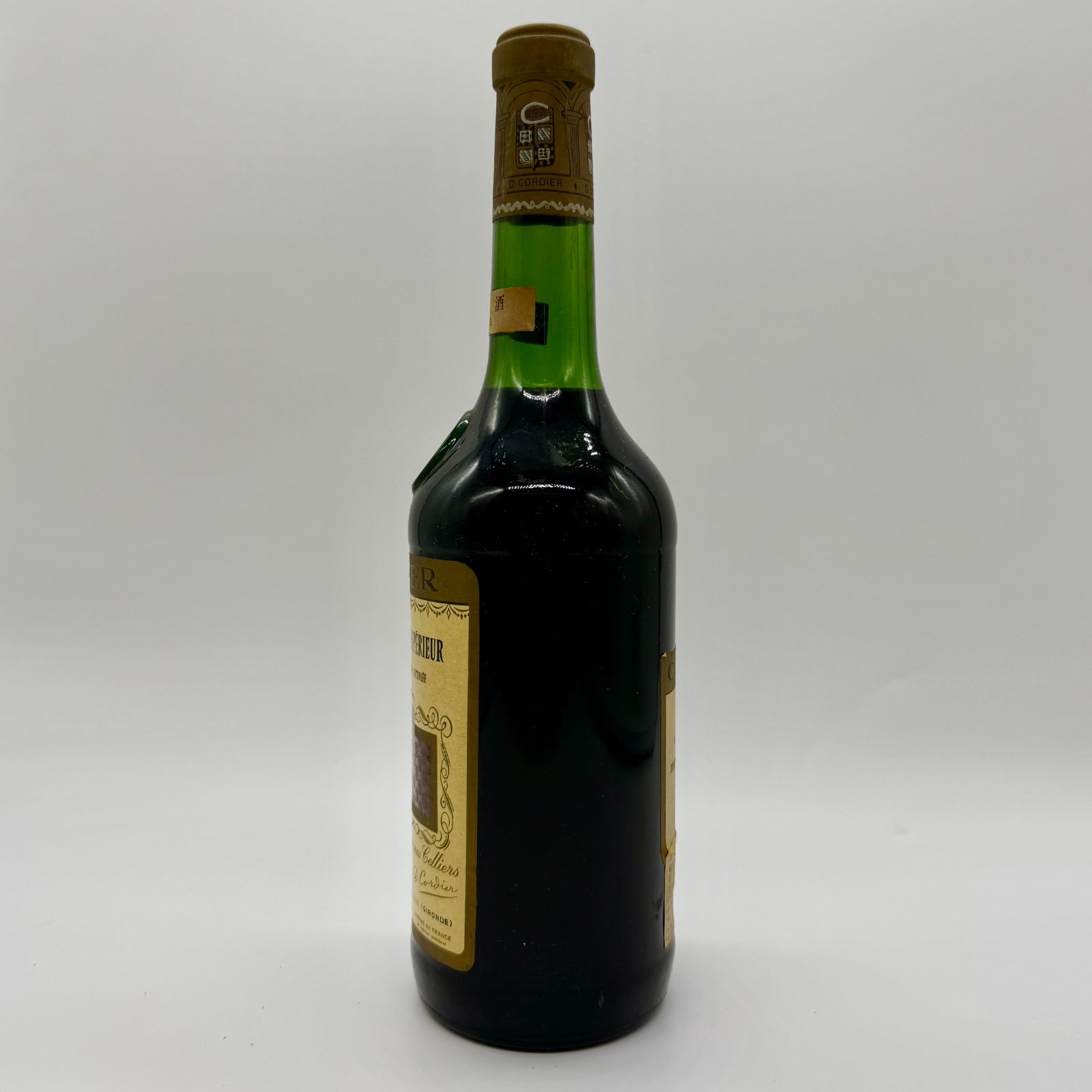 古酒】【未開栓】 1972年 CORDIER コーディア ボルドーワイン 古酒】【未開栓】 1972年 CORDIER コーディア ボルドーワイン