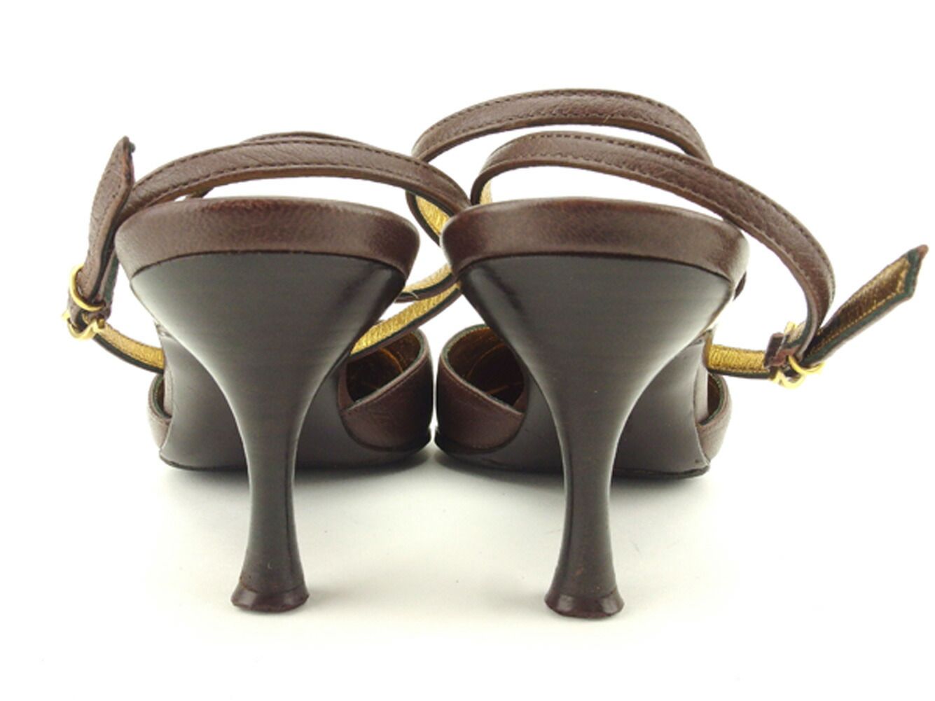 極美品　サルヴァトーレフェラガモ　パンプス　ハイヒール　ガンチーニ金具　レザー Salvatore Ferragamo - サルヴァトーレフェラガモ パンプス 本革