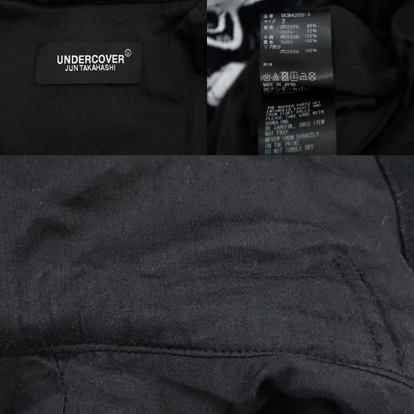 アンダーカバー UNDERCOVER 19SS LADS 総柄 パッチワーク フーデッド 