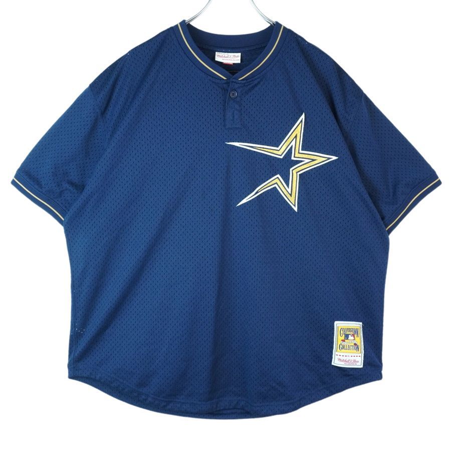 ミッチェル&ネス USA製 MLB ベースボールシャツ ユニフォーム