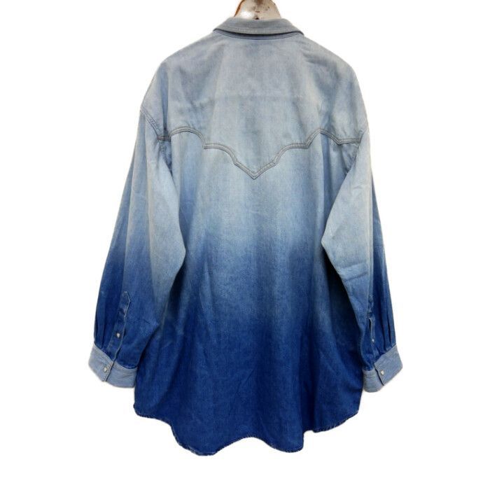 TOGA TOO トーガ 国内正規 24SS Denim large shirt デニムラージ