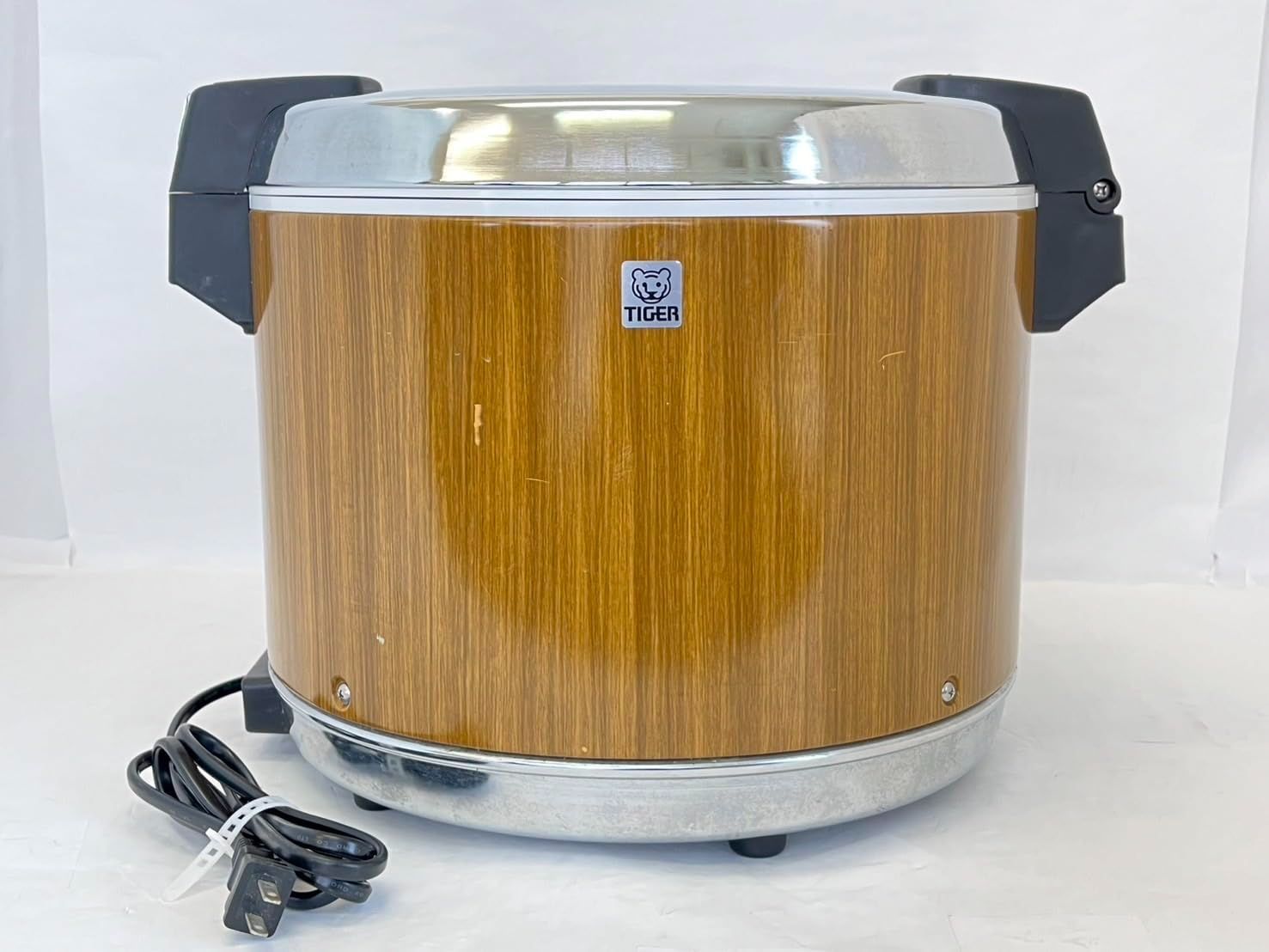 TIGER タイガー 業務用電子ジャー 保温専用 JHA-5400型 木目 Amazon | タイガー 電子 ジャー 保温 専用 三升 木目 業務用 JHA