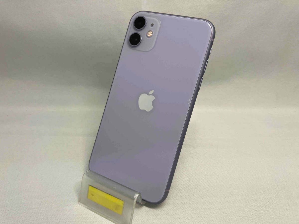 ソフトバンク iPhone11 128GB MWM52J/A パープル SIMロック解除済み