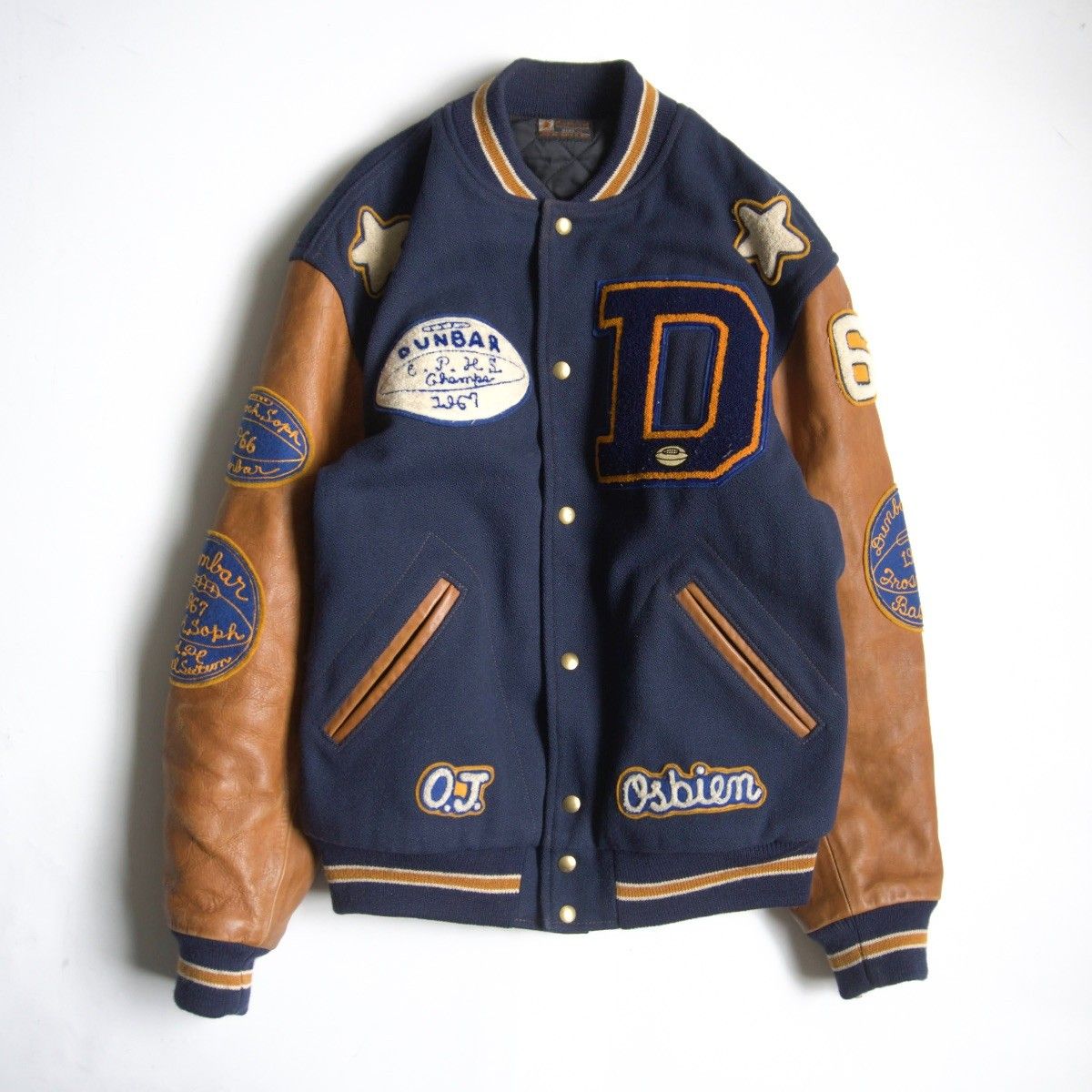 ビッグサイズ42 JOE MCCOY MJ22123 レザースリーブ スタジャン タイガー ジョーマッコイ 25100932