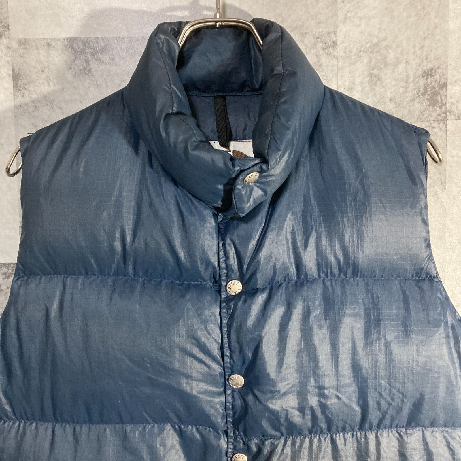 80s USA製 THE NORTH FACE ノースフェイス ダウンベスト 茶タグ