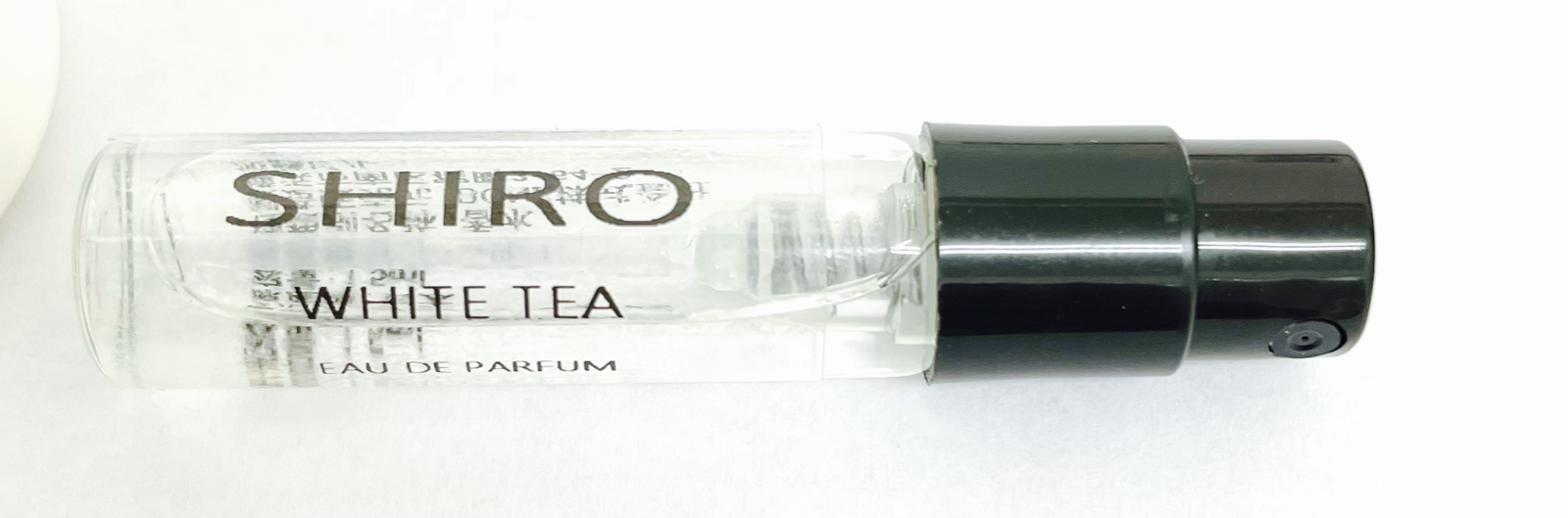 売却 SHIRO シロ ホワイトティー ガラス製アトマイザー 香水 1.5ml