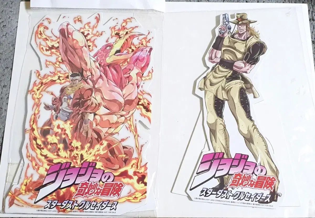 【雷市場（ポンジャン）商品韓国直送】 ジョジョの 奇妙な 冒険 ー アブドゥル ＆ 笏 ホース スタンド