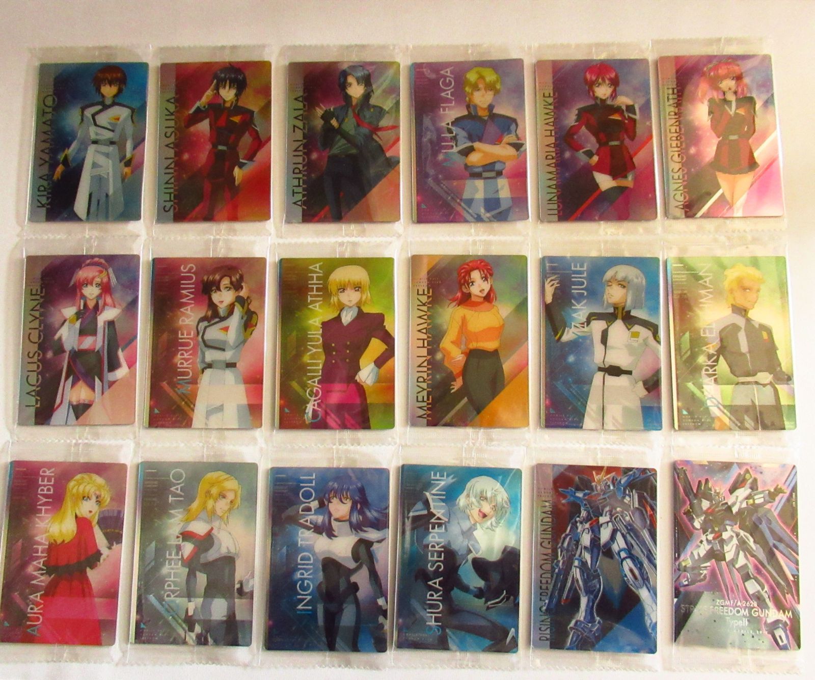 【フルコンプ】機動戦士ガンダムSEED FREEDOM ウエハース【未開封】