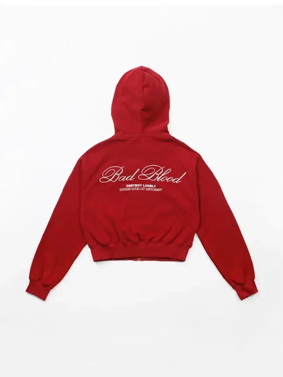 BADBLOOD クラシックロゴフードパーカー ブラック org.jpg