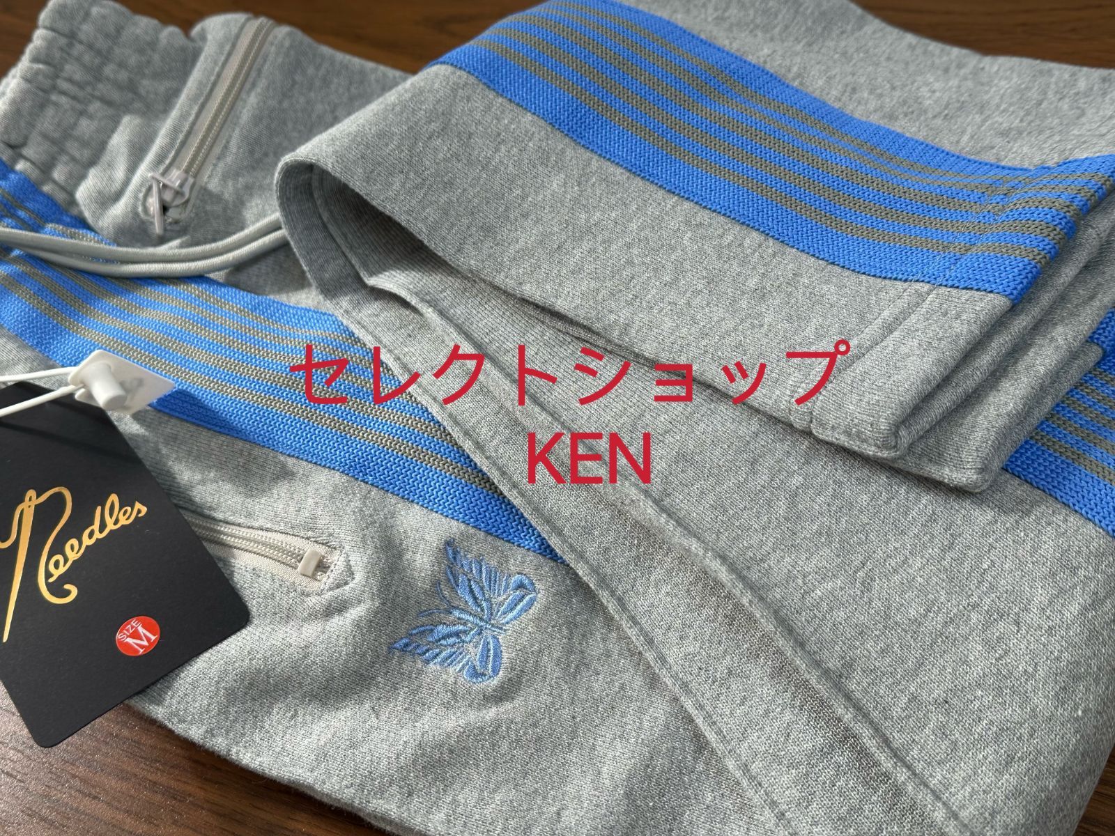 Needlesニードルス パピヨン刺繍ロゴ