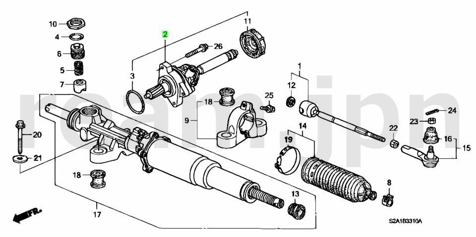 新品未使用 ホンダ純正 S2000 トルクセンサー パワーステアリング パワステ ステアリング HONDA GENUINE SENSOR ASSY.  TORQUE JDM - メルカリ