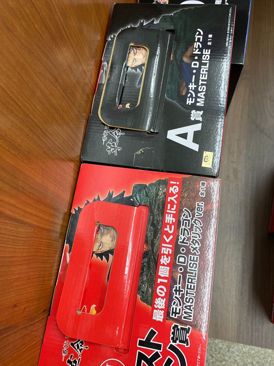 一番くじ ワンピース 革命の炎 ABCD/ラストワン賞 5点セット 未開封品