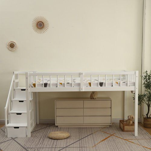 【新品】 親子ベッド ロフトベッド ホワイト カントリー 【ツイン】 すのこベッド スライドタイプ 2段ベッド ベッド スノコベッド R ホワイトロフトベッド 木製 ベッド ロフト システムベッド 子供