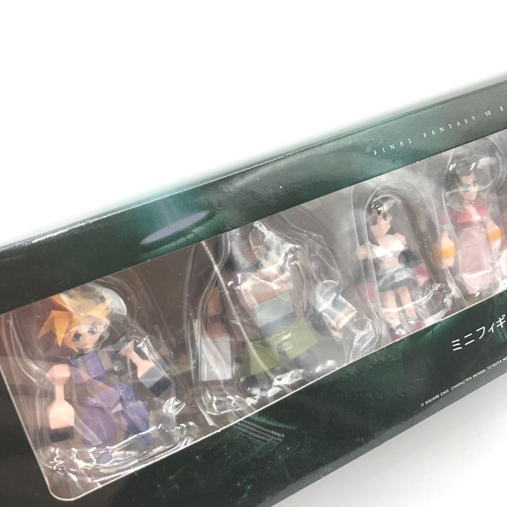 スクエニ ファイナルファンタジー 発売記念くじ D賞 ミニフィギュア７体セット FF7 REBIRTH 発売記念くじ D賞 ミニフィギュア7体セット G賞 7体