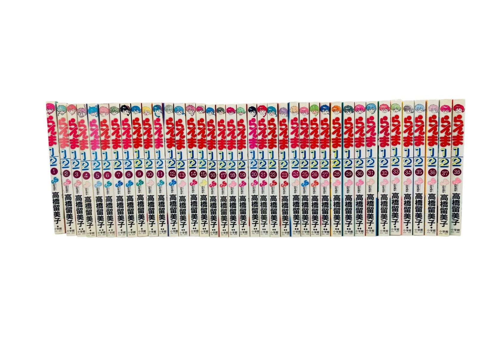【U019m】  らんま1/2 新装版 1～38巻完結全巻セット 高橋留美子 中古らんま1⁄2 (新装版) 全38巻完結 [マーケットプレイス コミック