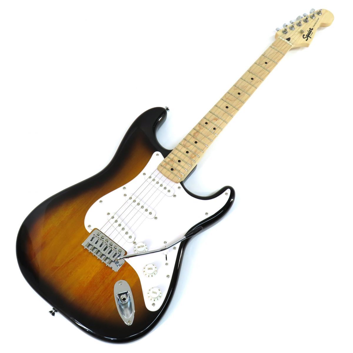 Squier by Fender スクワイア スクワイヤー Standard Stratocaster サンバースト ストラトキャスター エレキギター  ※中古 - メルカリ