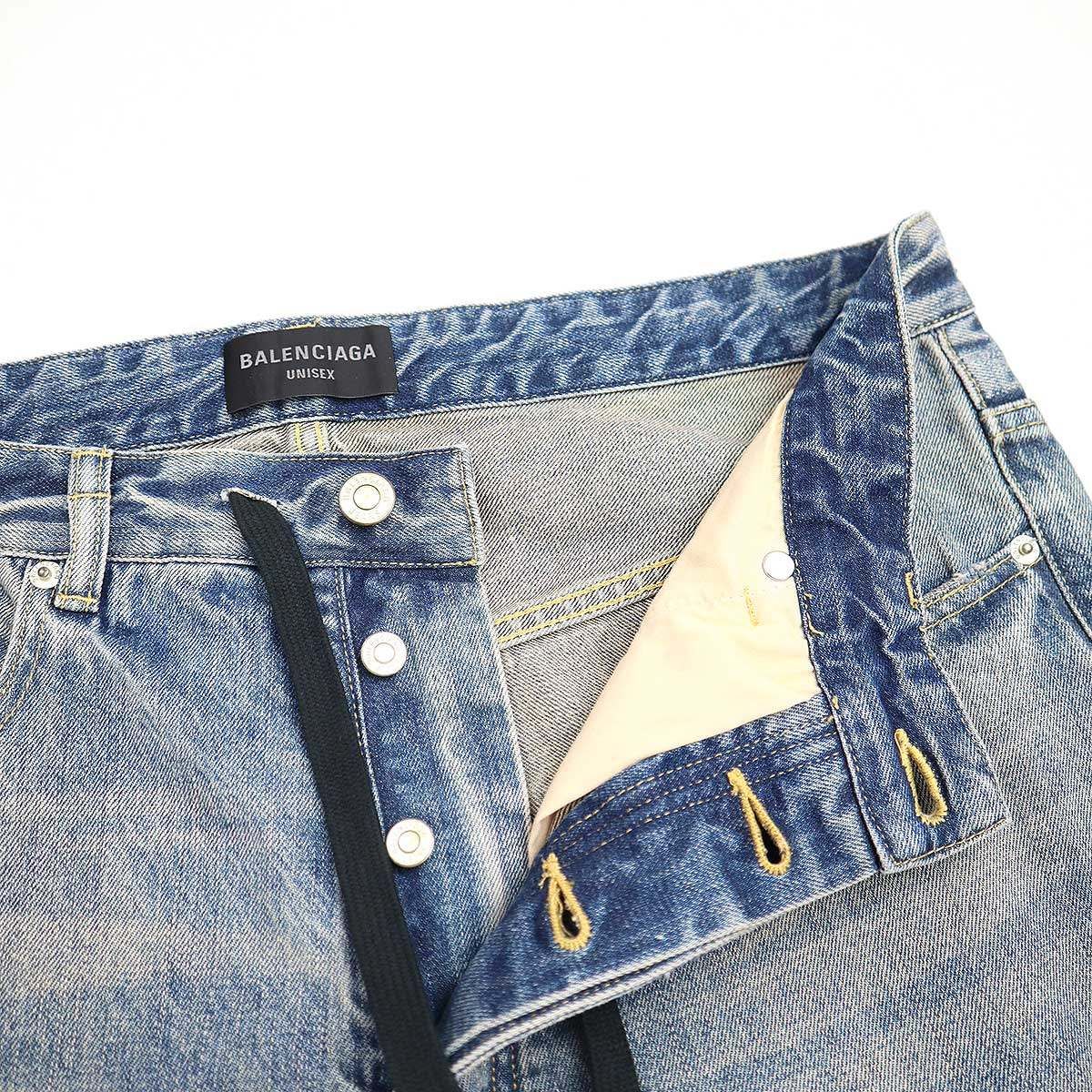BALENCIAGA バレンシアガ デニムパンツ 793766 TQW77/Fifty